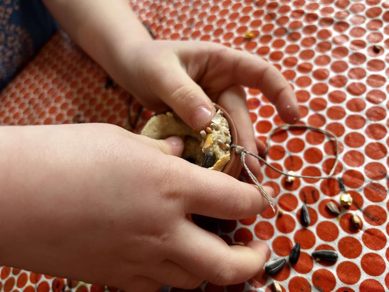 Kinder beim Abschied