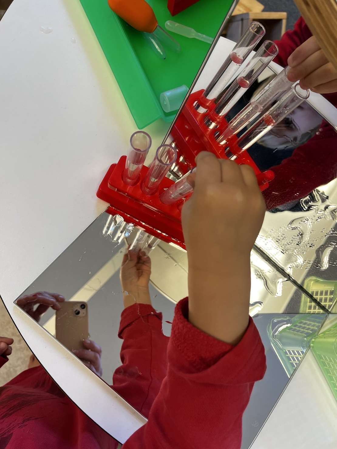 Forschen und Experimentieren im Haus der kleinen Forscher